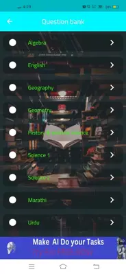 Unique Tutorial Study android App screenshot 1